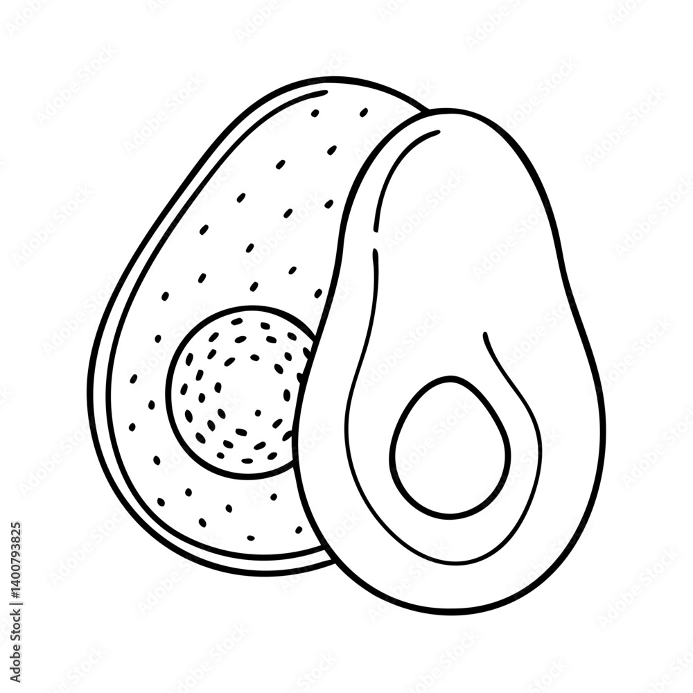 avocado icon, avocado vector illustration-simple illustration of avocado, perfect for avocado logos and icons avocado icon, avocado vector illustration-simple illustration of avocado, perfect for avocado logos and icons