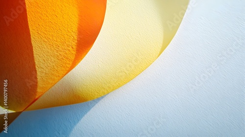 Abstract colorful paper swirls create a dynamic and textured background design.