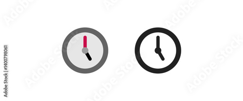 Clock at 5:00
