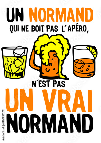 normand apero boit pas vrai alcool biere humour