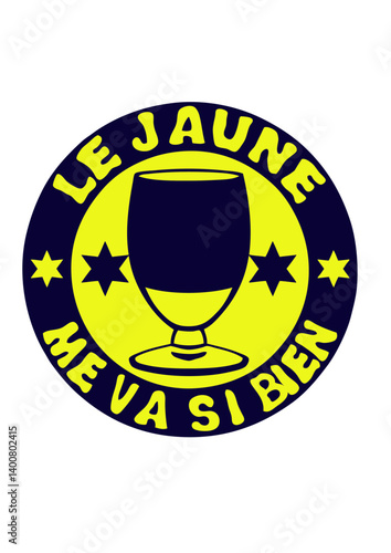 jaune me va si bien alcool apero humour