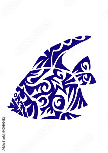 poisson exotique tribal