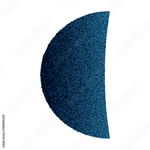 Lunar moon phases with crescent, full, and half shapes, abstract night sky design, waning eclipse line art for calendar or logo. Flat vector illustration isolated on white background.