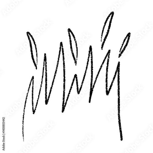 Tribal flame icon with abstract fire shapes. Simple hot symbol in bold graphic style. Flat vector illustration isolated on white background.