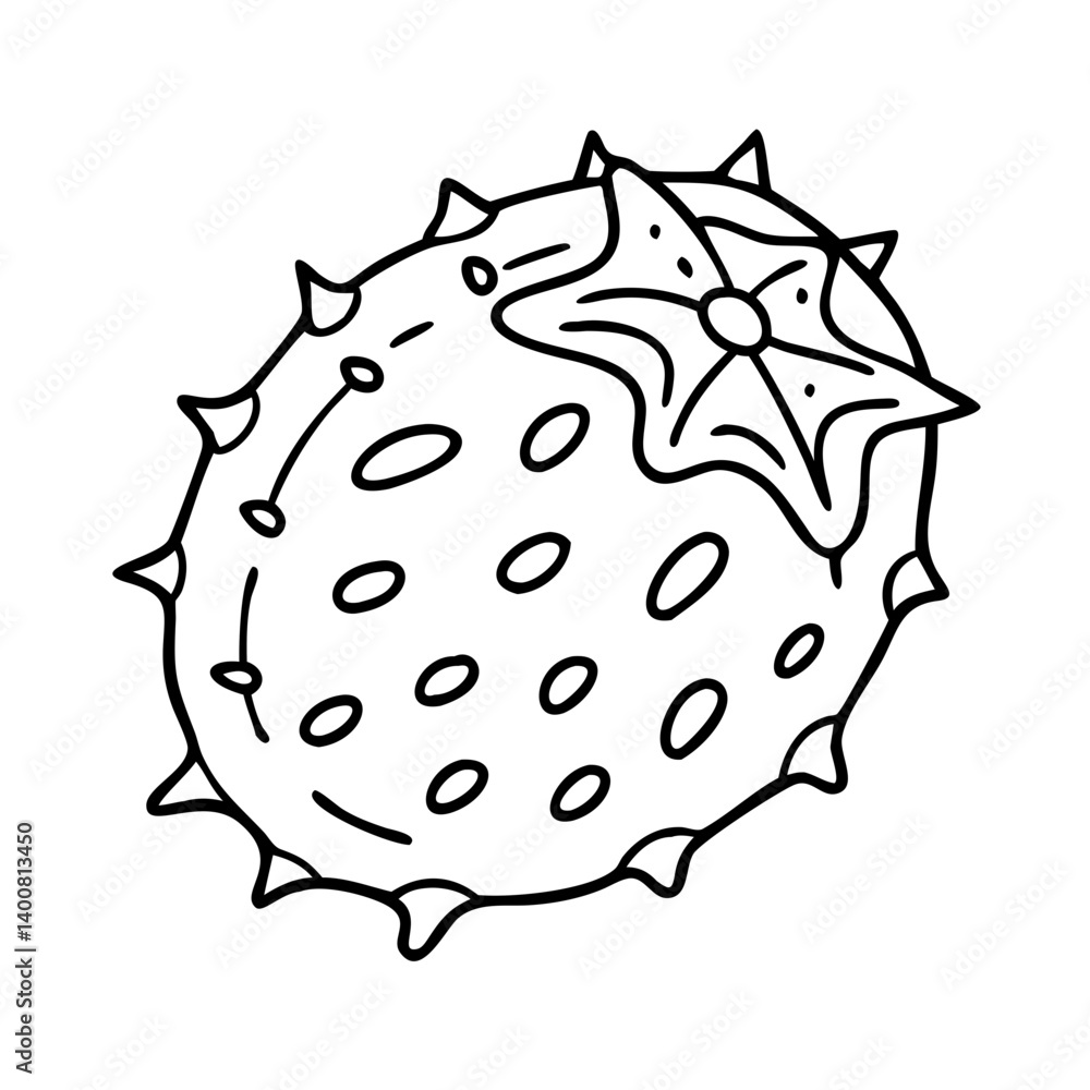 kiwano horned melon icon, kiwano horned melon vector illustration-simple illustration of kiwano horned melon, perfect for kiwano horned melon logos and icons kiwano horned melon icon, kiwano horned melon vector illustration-simple illustration of kiwano horned melon, perfect for kiwano horned melon logos and icons