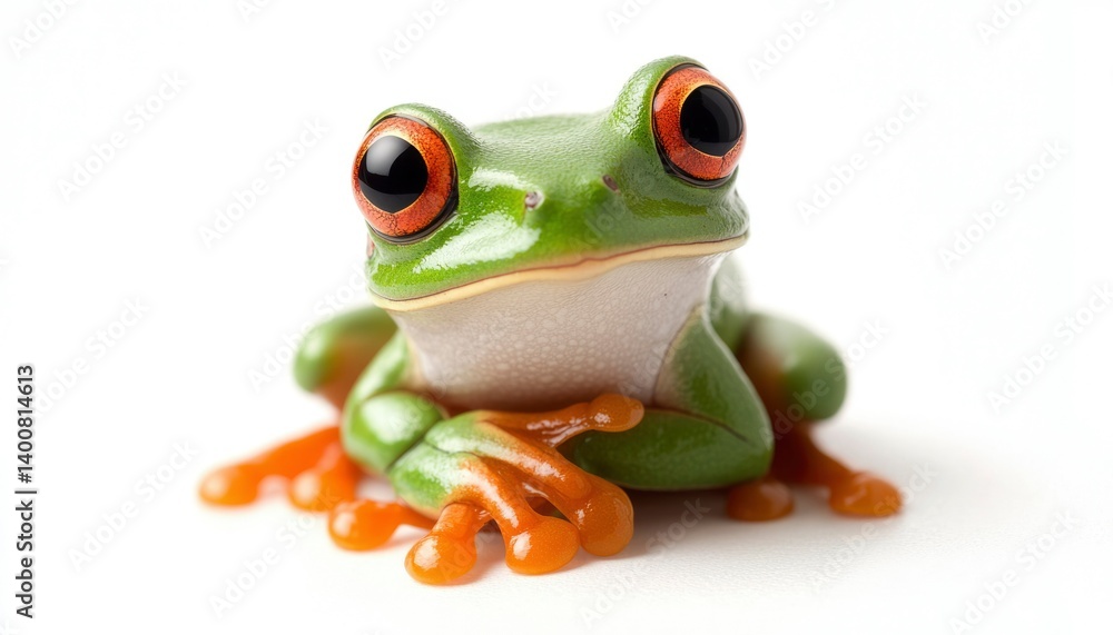 Obraz premium Adorable Tree Frog