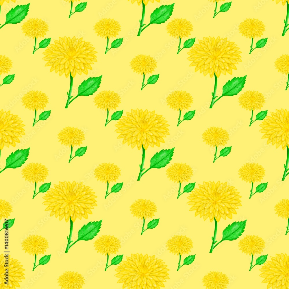 Obraz premium seamless floral pattern