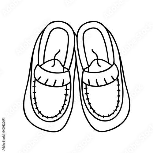 moccasins icon, moccasins vector illustration-simple illustration of moccasins, perfect for moccasins logos and icons