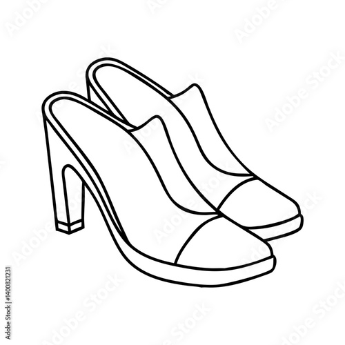 mules shoes icon, mules shoes vector illustration-simple illustration of mules shoes, perfect for mules shoes logos and icons