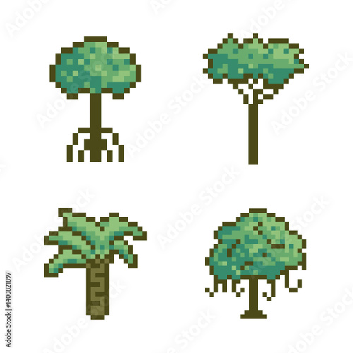 tree pixel art for your needs