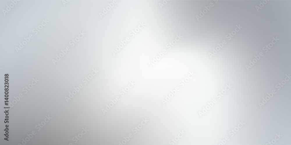 Silver foil background with metal mirror texture. Chrome gradient surface with light gloss. Vector Silver foil background with metal mirror texture. Chrome gradient surface with light gloss. Vector