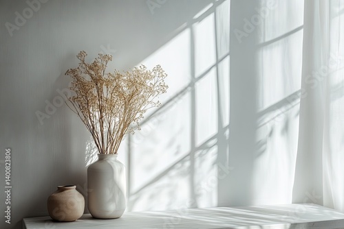 Sunlight on Dried Flowers