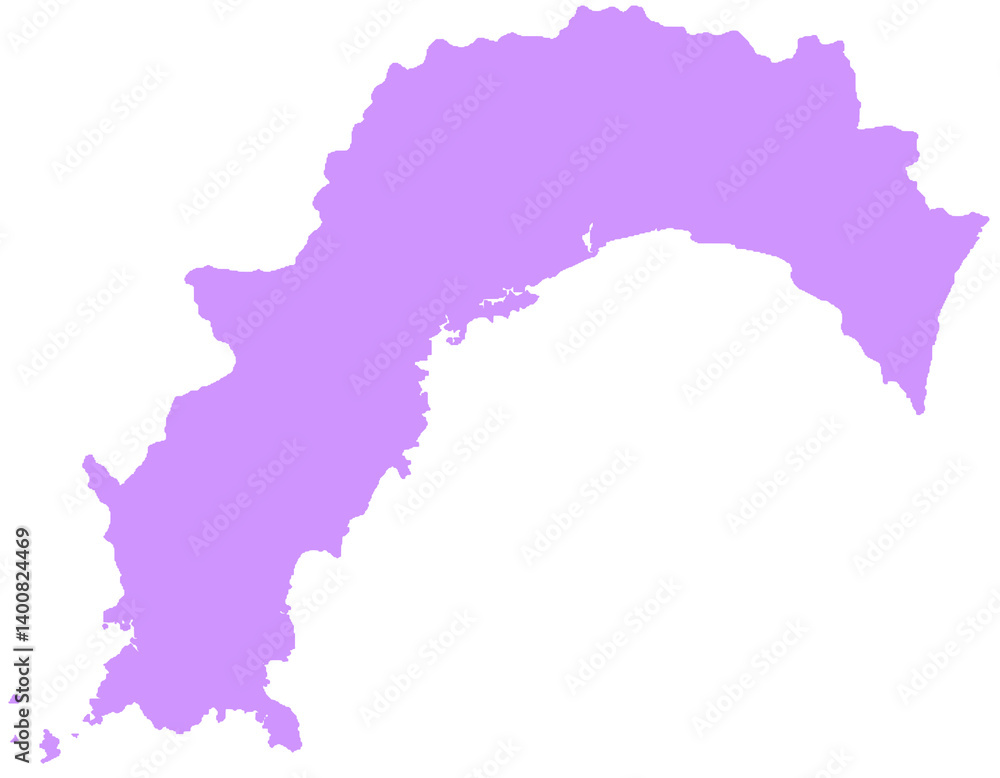 高知県 地図 紫 イラスト 高知県 地図 紫 イラスト