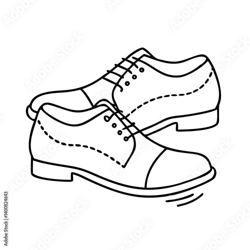 oxfords icon, oxfords vector illustration-simple illustration of oxfords, perfect for oxfords logos and icons