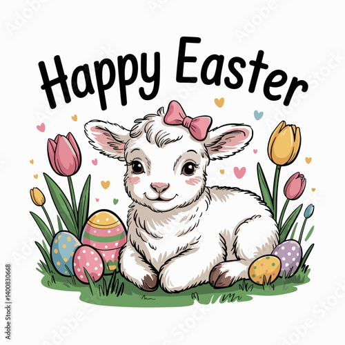 Easter clipart, Easter banner, Easter poster, poster, bunny, rabbit, cute clipart, cliparts, Easter cliparts, Easter png, Easter sublimation, Easter poster, Easter banner, banner, Easter clipart, happ