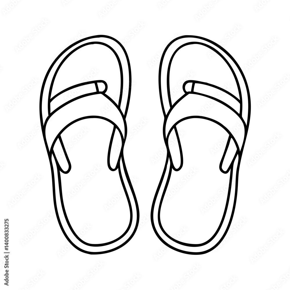 sandals icon, sandals vector illustration-simple illustration of sandals, perfect for sandals logos and icons sandals icon, sandals vector illustration-simple illustration of sandals, perfect for sandals logos and icons