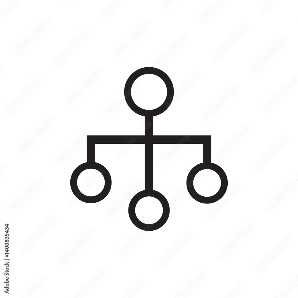 data structure black icon vector design data structure black icon vector design