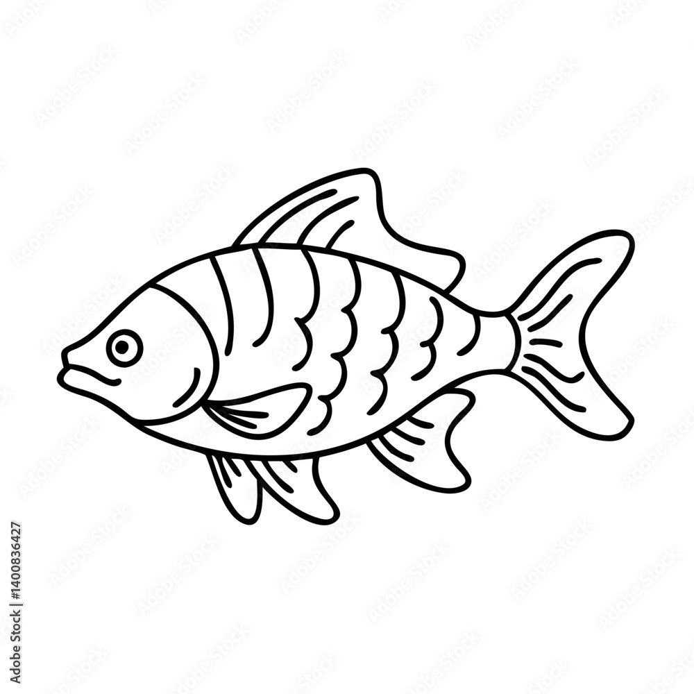 tiger barb fish icon, tiger barb fish vector illustration-simple illustration of tiger barb fish, perfect for tiger barb fish logos and icons tiger barb fish icon, tiger barb fish vector illustration-simple illustration of tiger barb fish, perfect for tiger barb fish logos and icons