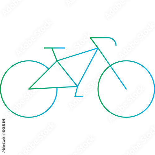 Cycle icon single vector illustration
