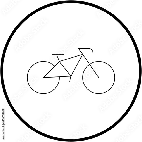 Cycle icon single vector illustration