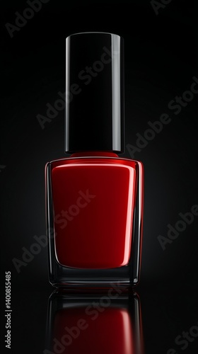 red nail polish