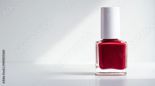 red nail polish