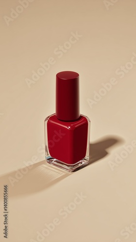 red nail polish