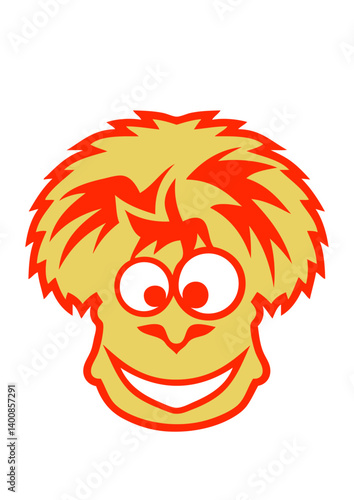 lama animaux rigolo face cartoon