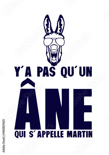y a pas qu un ane qui s appelle martin humour citation