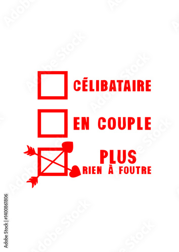 celibataire couple rien foutre citation humour