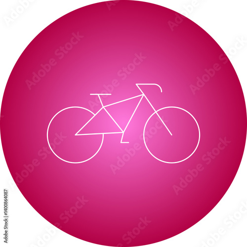 Cycle icon single vector illustration