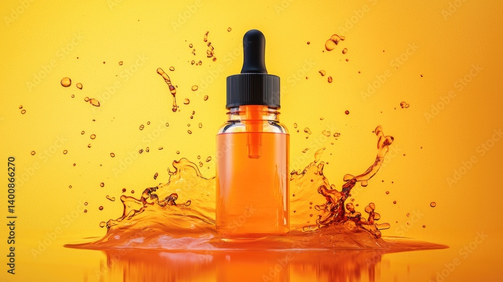 Amber Elixir: A Luxurious Serum in a Splash of Golden Radiance Amber Elixir: A Luxurious Serum in a Splash of Golden Radiance