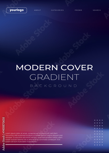 Stylish Branding Gradient Theme Modern Gradient Background Design Creative Digital Art Backdrop Futuristic UI/UX Background