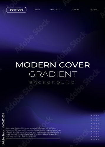Stylish Branding Gradient Theme Modern Gradient Background Design Creative Digital Art Backdrop Futuristic UI/UX Background