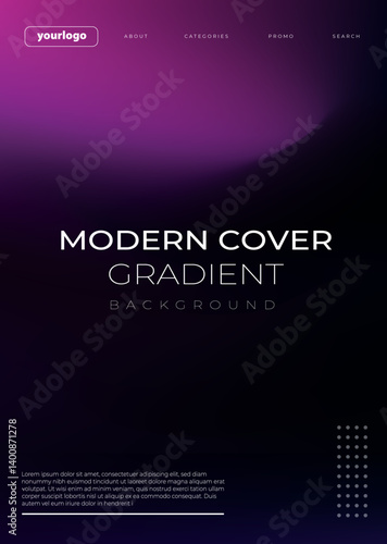 Stylish Branding Gradient Theme Modern Gradient Background Design Creative Digital Art Backdrop Futuristic UI/UX Background