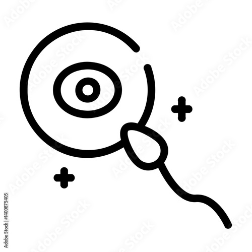 fertilization Line Icon