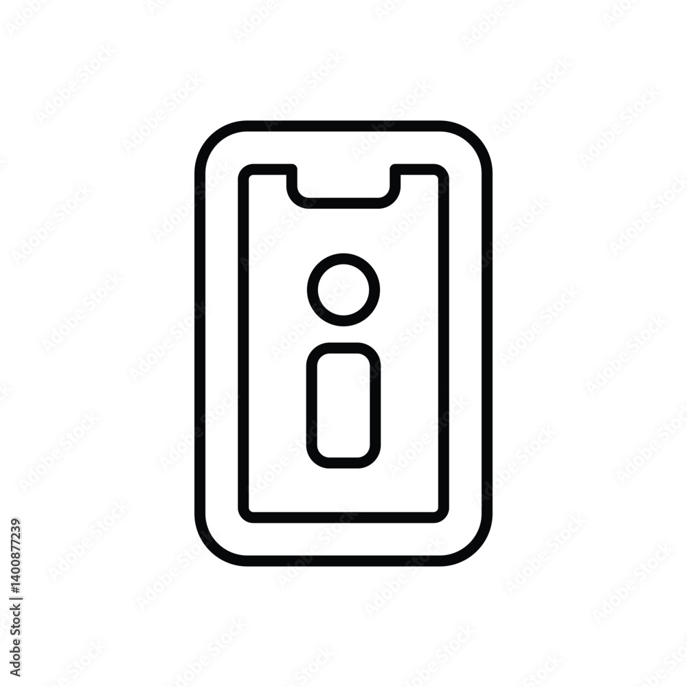Notification icon vector stock illustration Notification icon vector stock illustration