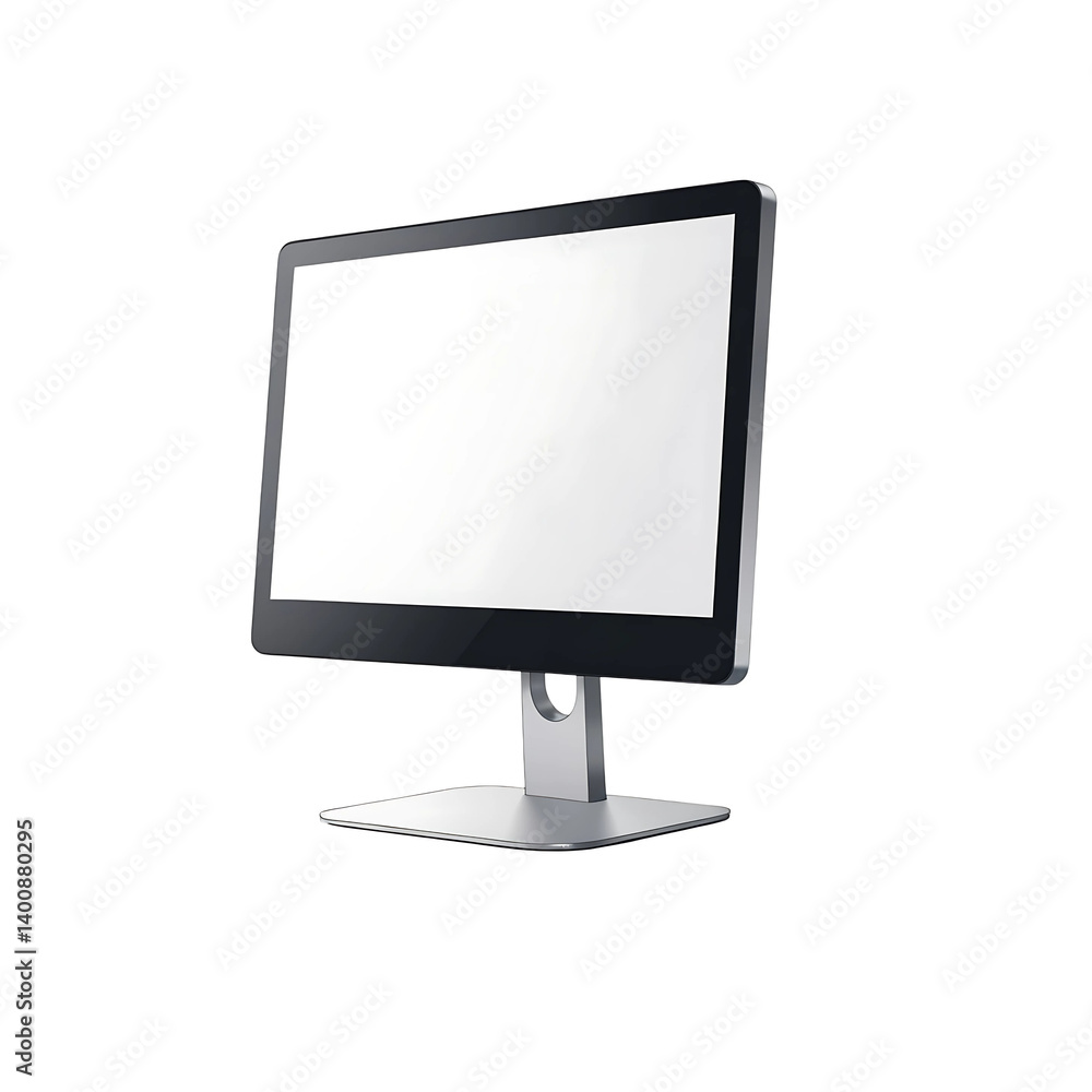 blank tv screen vector icons isolated on white background blank tv screen vector icons isolated on white background