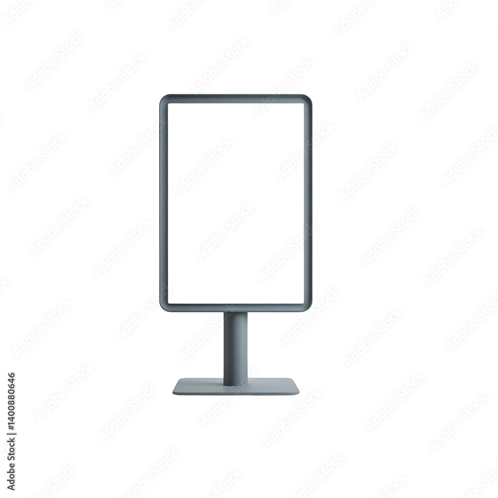 blank advertising billboard vector icons isolated on white background blank advertising billboard vector icons isolated on white background