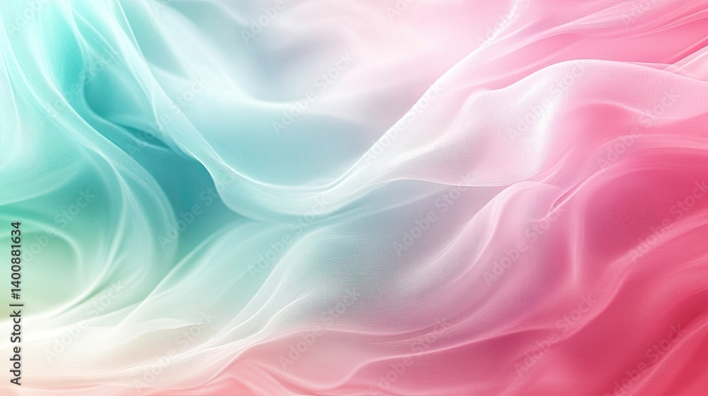 A soft abstract background blending pink, teal, and light green hues. A soft abstract background blending pink, teal, and light green hues.