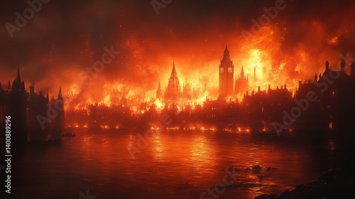 Apocalyptic Great Fire of London Revealing Hidden Underground City and Ancient Secrets