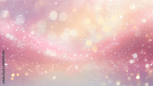キラキラ輝くピンク色の光の背景素材


