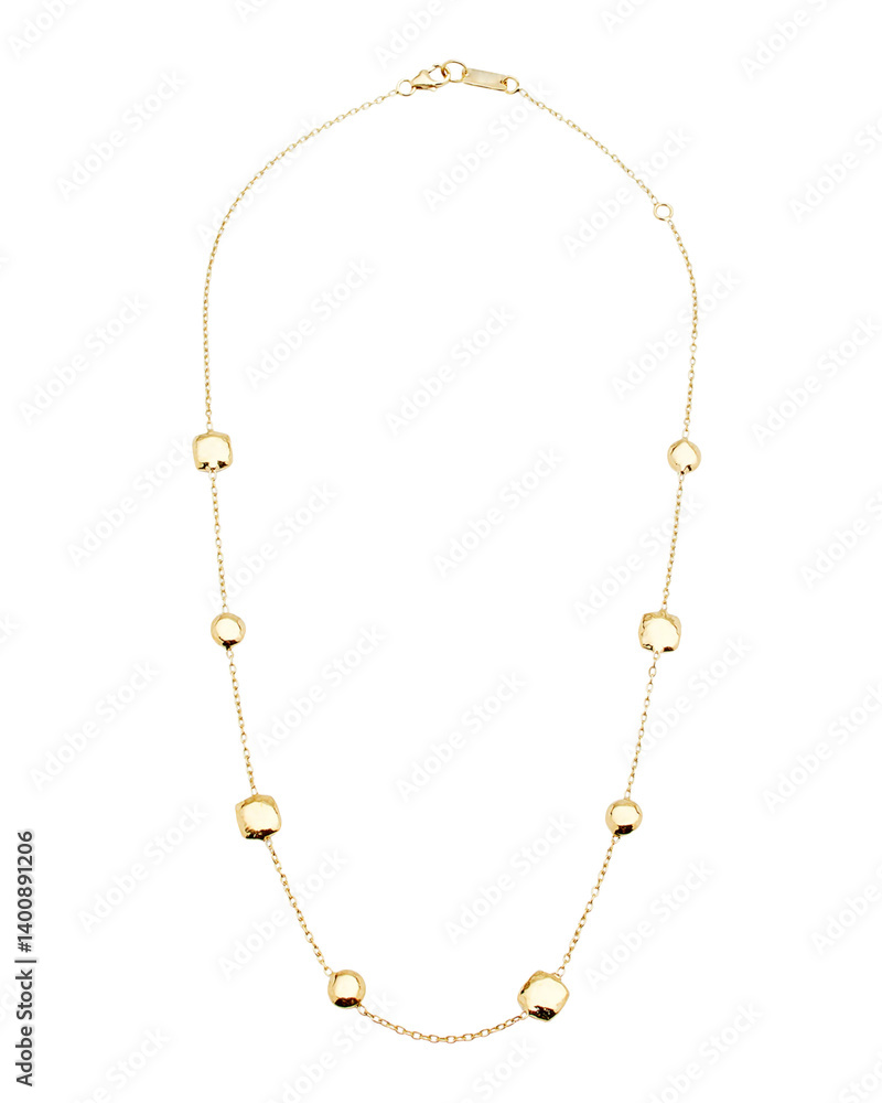 Image of a necklace for fashion on transparent background Image of a necklace for fashion on transparent background