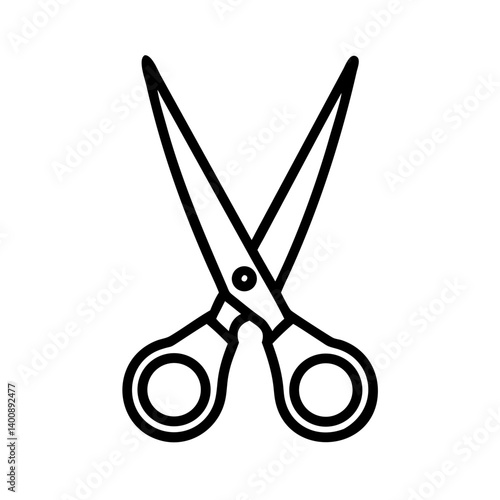 Scissors Icon for Creativity and Crafting Topics
