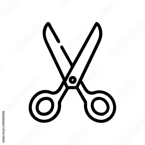 Scissors Icon for Creativity and Crafting Topics