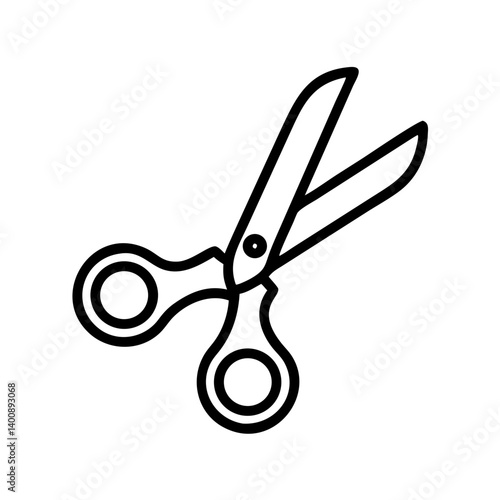 Scissors Icon for Creativity and Crafting Topics