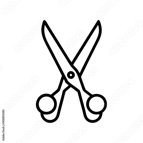 Scissors Icon for Creativity and Crafting Topics