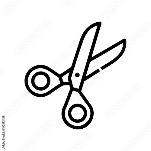 Scissors Icon for Creativity and Crafting Topics