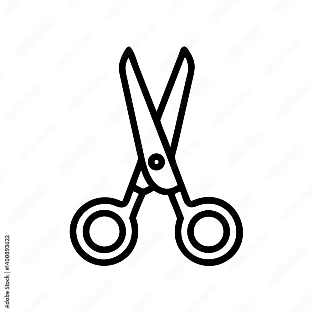 Scissors Icon for Creativity and Crafting Topics Scissors Icon for Creativity and Crafting Topics