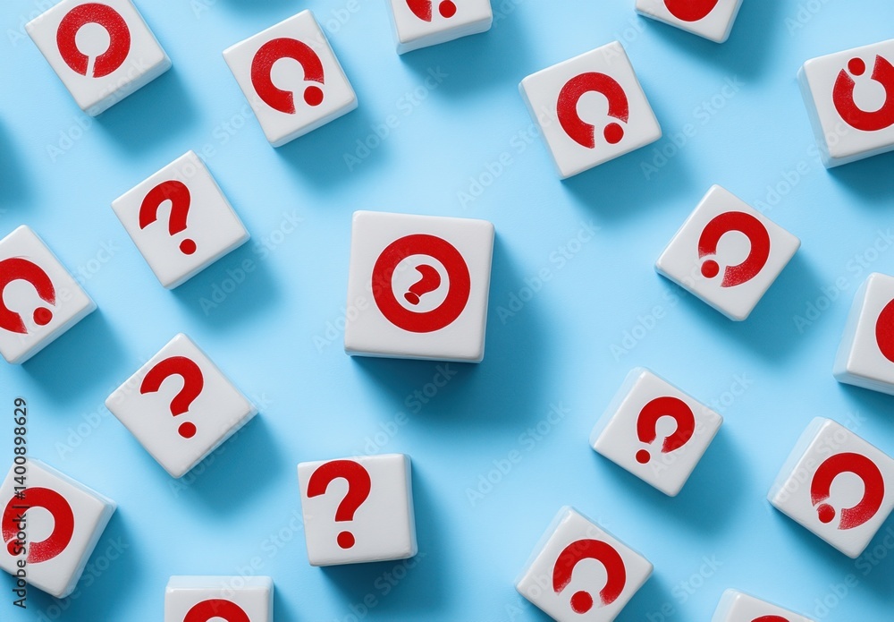 Questioning Blocks: A Visual Enigma Questioning Blocks: A Visual Enigma